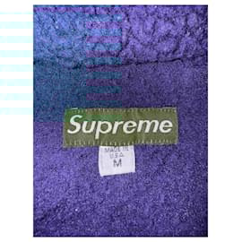 Supreme-Supreme 1998 Vintage Patagonia Navy Sherpa Fleece Logo-Navy blue