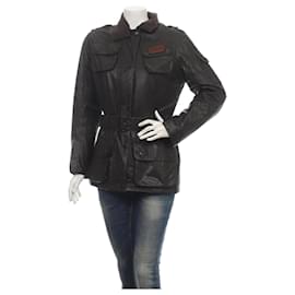 Giacca Barbour Marrone Cotone Marrone