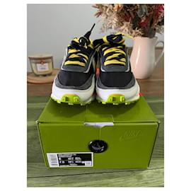 Sacai-Nike LD Waffle Sacai Undercover Black Bright Citron-Yellow