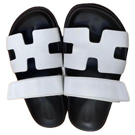 Hermès Sabot Bianco
