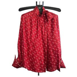 Camicia Fendi in twill di seta Multicolore