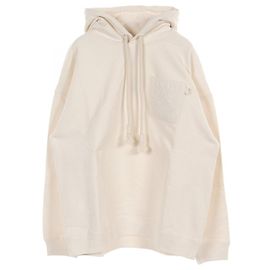 Felpa con tasca e patch logo Anagram Loewe Crudo