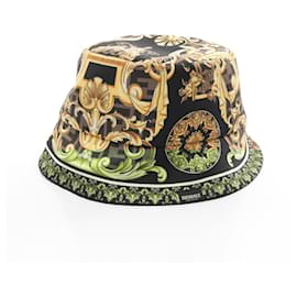 Versace-Versace Fendi Fendace Baroque Silk Hat-Other