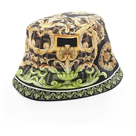 Versace-Versace Fendi Fendace Baroque Silk Hat-Other