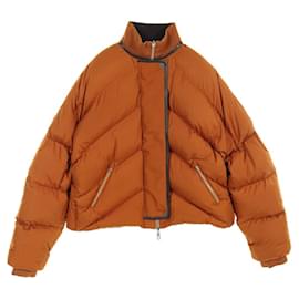 Hermès Hermes Bolduc Karomuster Polyester Daunenjacke Andere
