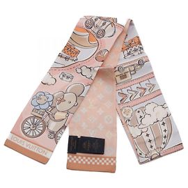 Cachecol de seda Vivienne M79479 da Louis Vuitton Outro