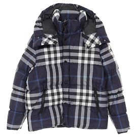 Doudoune en polyester Burberry Navy 8059212 Autre