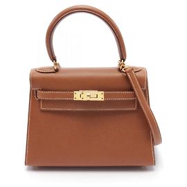 Hermès Hermes Mini Kelly Handbag Brown Brown