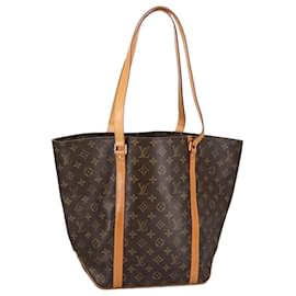 Louis Vuitton-LOUIS VUITTON Monogram Sac Shopping Tote Bag M51108 LV Auth 101039-Monogram