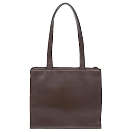 Autre Marque-Burberrys Shoulder Bag Suede Leather Brown Auth bs19920-Brown