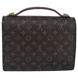 Louis Vuitton-LOUIS VUITTON Monogram Monceau 28 Hand Bag 2way M51185 LV Auth bs19769-Monogram