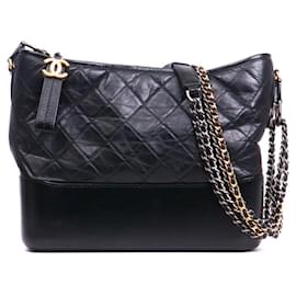 Chanel-CHANEL  Handbags T.  Leather-Black