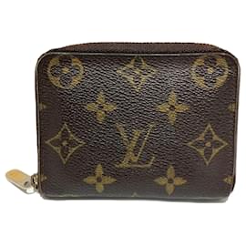 Louis Vuitton-Louis Vuitton Monogram Zippy Coin Purse-Brown