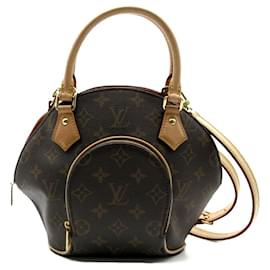 Louis Vuitton-Louis Vuitton Ellipse PM Handbag Monogram Brown-Brown