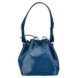 Louis Vuitton-Louis Vuitton Epi Petit Noe Shoulder Bag-Blue