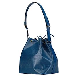 Louis Vuitton-Louis Vuitton Epi Petit Noe Shoulder Bag-Blue