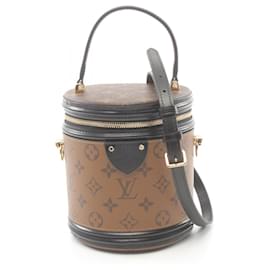 Louis Vuitton-Louis Vuitton Cannes Handbag PVC Leather M43986-Brown