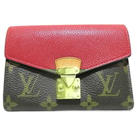 Louis Vuitton-Louis Vuitton Monogram Portefeuille Pallas Wallet-Brown