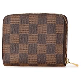 Louis Vuitton-Louis Vuitton Damier Zippy Coin Purse Wallet-Brown