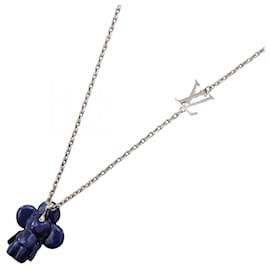 Louis Vuitton-Louis Vuitton Vivienne Necklace Stainless Steel-Silvery,Metallic