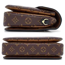 Louis Vuitton-Louis Vuitton Pochette Metis MM Monogram Bag-Brown