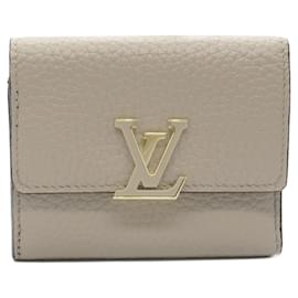 Louis Vuitton-Louis Vuitton Capucines XS Tri-fold Wallet M68747-Brown,Beige