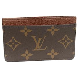 Louis Vuitton-Louis Vuitton Monogram Card Case-Brown