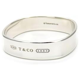 Tiffany & Co-Pulseira quadrada de prata 1837 da Tiffany & Co-Prata,Metálico