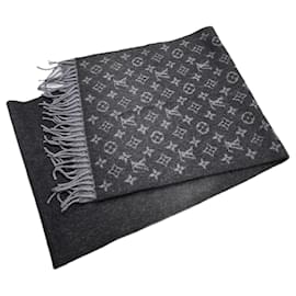 Sciarpa Gradiente Louis Vuitton M71607 Nero