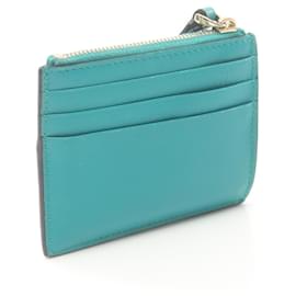 Valentino Garavani-Valentino Garavani Rockstud Card Case Green-Green