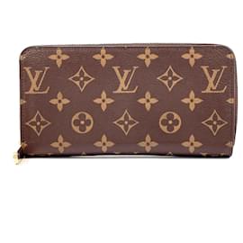 Louis Vuitton-Louis Vuitton Monogram Canvas Zippy Wallet M41896-Brown
