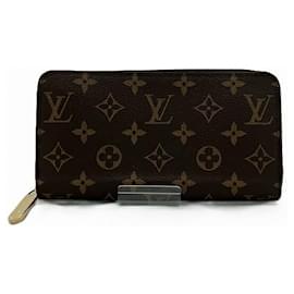 Louis Vuitton-Louis Vuitton Monogram Zippy Wallet M42616-Brown
