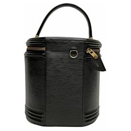 Louis Vuitton-Louis Vuitton Epi Cannes Handbag M48032-Black