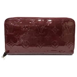 Louis Vuitton-Louis Vuitton Vernis Zippy Wallet-Red