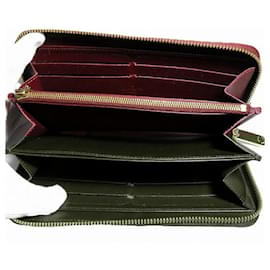 Louis Vuitton-Louis Vuitton Vernis Zippy Wallet-Red