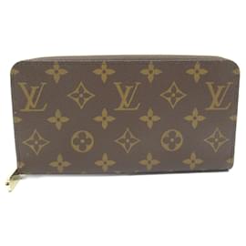 Louis Vuitton-Louis Vuitton Zippy Wallet Monogram M42616-Brown