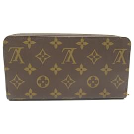 Louis Vuitton-Louis Vuitton Zippy Wallet Monogram M42616-Brown