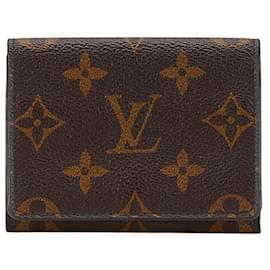 Louis Vuitton-Louis Vuitton Monogram Card Case M63801-Brown
