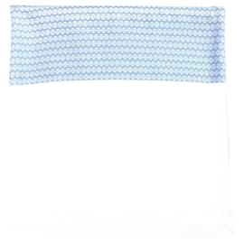 Hermès Reversible Seidenschal Angola HERMES Blau