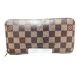 Louis Vuitton-Louis Vuitton Damier Zippy Wallet -Brown