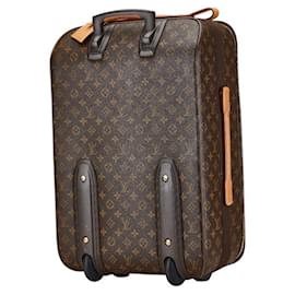 Louis Vuitton-Louis Vuitton Monogram Pegase 55 Suitcase Brown-Brown
