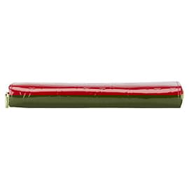 Louis Vuitton-Louis Vuitton Patent Leather Zippy Wallet-Red