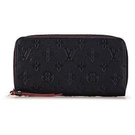 Louis Vuitton-Louis Vuitton Monogram Zippy Wallet-Red