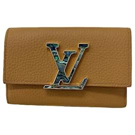 Louis Vuitton-Louis Vuitton Capucines Compact Wallet M81669-Yellow