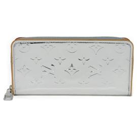 Louis Vuitton-Louis Vuitton Zippy Wallet Vertical M80808-Silvery,Metallic