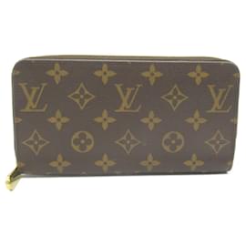 Louis Vuitton-Louis Vuitton Zippy Wallet Monogram Brown-Brown
