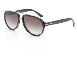 Gafas de sol Tom Ford Geoffrey Plástico/Metal TF779 Castaño