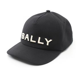 Bally Cotton Baseball Cap Black Black