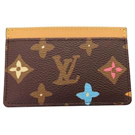 Louis Vuitton-Louis Vuitton Monogram Card Case M83348-Brown