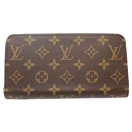 Louis Vuitton-Louis Vuitton Monogram Zippy Wallet M42616-Brown